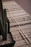 Runner berber Moroccan flat woven rug  5.1 FT X 12.4 FT