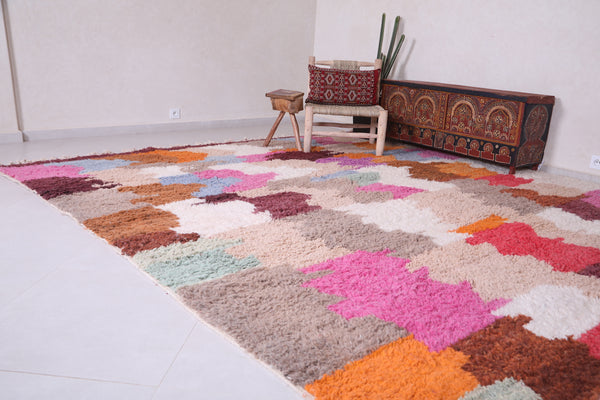 Custom handmade Moroccan carpet – Vibrant colors