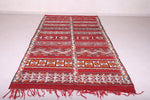 Vintage berber moroccan handwoven kilim 5.4 FT X 11.8 FT