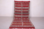 Vintage berber moroccan handwoven kilim 5.4 FT X 11.8 FT