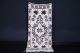 Azilal berber moroccan carpet 2.8 FT X 5.8 FT