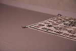 Knotted Azilal old Moroccan carpet 3.8 FT X 5 FT