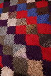 handmade colorful moroccan berber Rug 2.8 FT X 5.8 FT