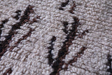 Berber moroccan runner wool rug 4.1 FT X 9.9 FT