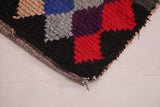 handmade colorful moroccan berber Rug 2.8 FT X 5.8 FT
