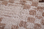 Vintage handmade berber moroccan rug 2.8 FT X 5.3 FT