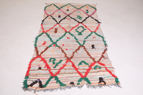 Authentic Moroccan rug | Handwoven 3.8 FT X 8.1 FT