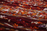 Wool and Silk Berber Kilim 5.5 FT X 10.9 FT