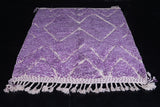 Lavender Moroccan Rug – 4.8 FT x 6.2 FT | Handwoven Plush Area Rug