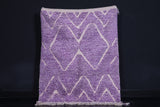 Lavender Moroccan Rug – 4.8 FT x 6.2 FT | Handwoven Plush Area Rug