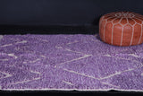 Lavender Moroccan Rug – 4.8 FT x 6.2 FT | Handwoven Plush Area Rug