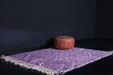 Lavender Moroccan Rug – 4.8 FT x 6.2 FT | Handwoven Plush Area Rug