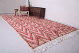 Pink patterned Custom size Moroccan Rug