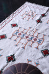 Handwoven Moroccan rug 5.5 FT X 9.5 FT