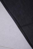 Black vintage handwoven fabric 4 FT X 7.6 FT