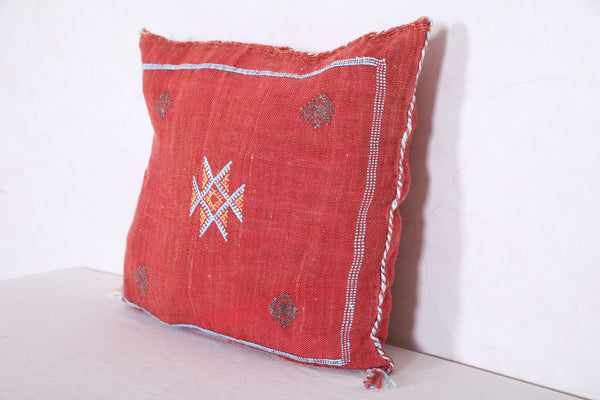 Moroccan handmade kilim pillow 17.3 INCHES X 19.6 INCHES