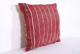 Moroccan handmade kilim pillow 17.3 INCHES X 18.5 INCHES