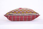 Moroccan handmade kilim pillow 17.3 INCHES X 18.5 INCHES