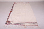 Long hallway Moroccan handmade berber rug ,  4.5 FT X 11.1 FT
