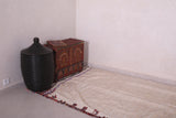 Long hallway Moroccan handmade berber rug ,  4.5 FT X 11.1 FT