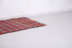 Handwoven Moroccan rug kilim 3.3 FT X 6 FT
