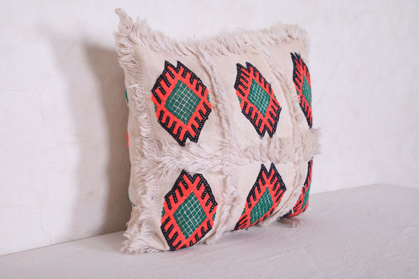 Moroccan pillow 14.9 INCHES X 16.9 INCHES