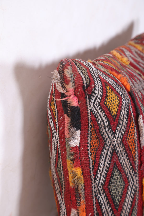 Striped moroccan pillow 12.5 INCHES X 16.5 INCHES