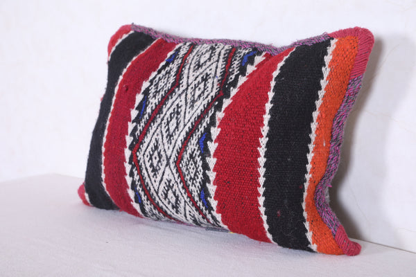 Moroccan handmade kilim pillow 14.9 INCHES X 21.6 INCHES