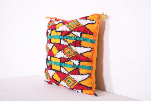 kilim moroccan pillow 18.5 INCHES X 19.2 INCHES