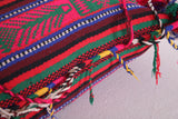 Striped moroccan pillow 14.1 INCHES X 23.2 INCHES