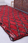Long Hallway berber moroccan rug 4.6 FT X 9.8 FT