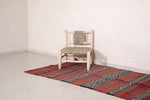 Vintage Kilim 4.2 FT X 9.2 FT