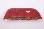 Vintage kilim moroccan pillow 11 INCHES X 21.2 INCHES