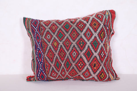 Vintage moroccan pillow 13.7 INCHES X 16.1 INCHES