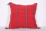 Vintage kilim moroccan pillow 17.3 INCHES X 17.7 INCHES