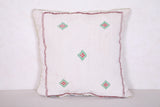kilim moroccan pillow 18.1 INCHES X 18.1 INCHES
