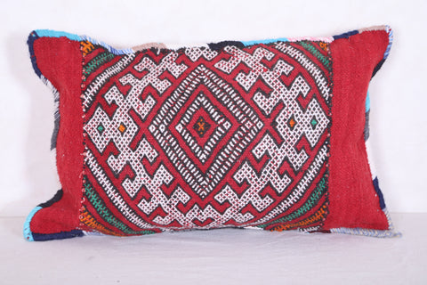Moroccan handmade kilim pillow 13.3 INCHES X 20.8 INCHES