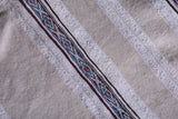 Moroccan wedding blanket rug 3.7 FT X 7 FT