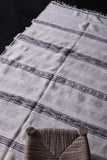 Moroccan wedding blanket rug 3.7 FT X 7 FT