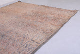 Vintage handmade moroccan hallway rug 6.4 FT X 10.8 FT