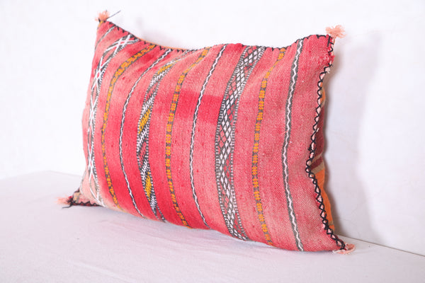 Moroccan handmade kilim pillow 16.9 INCHES X 22.8 INCHES