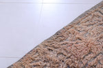 Vintage handmade moroccan hallway rug 6.4 FT X 10.8 FT