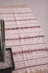 Beautiful flatwoven Moroccan berber rug , 3.5 FT X 6.7 FT