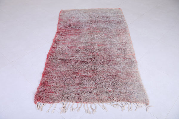 Moroccan Runner Rug – Shaggy Soft Gradient 3.9 x 6.9 FT