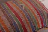 Vintage kilim moroccan pillow 13.3 INCHES X 16.1 INCHES