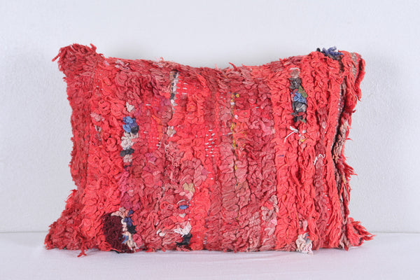 Two moroccan handwoven rug pillows
