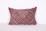 Vintage kilim moroccan pillow 9.8 INCHES X 14.5 INCHES
