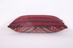 Vintage kilim moroccan pillow 9.8 INCHES X 14.5 INCHES