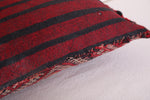 Vintage kilim moroccan pillow 9.8 INCHES X 14.5 INCHES