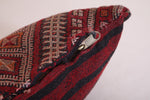 Vintage kilim moroccan pillow 9.8 INCHES X 14.5 INCHES